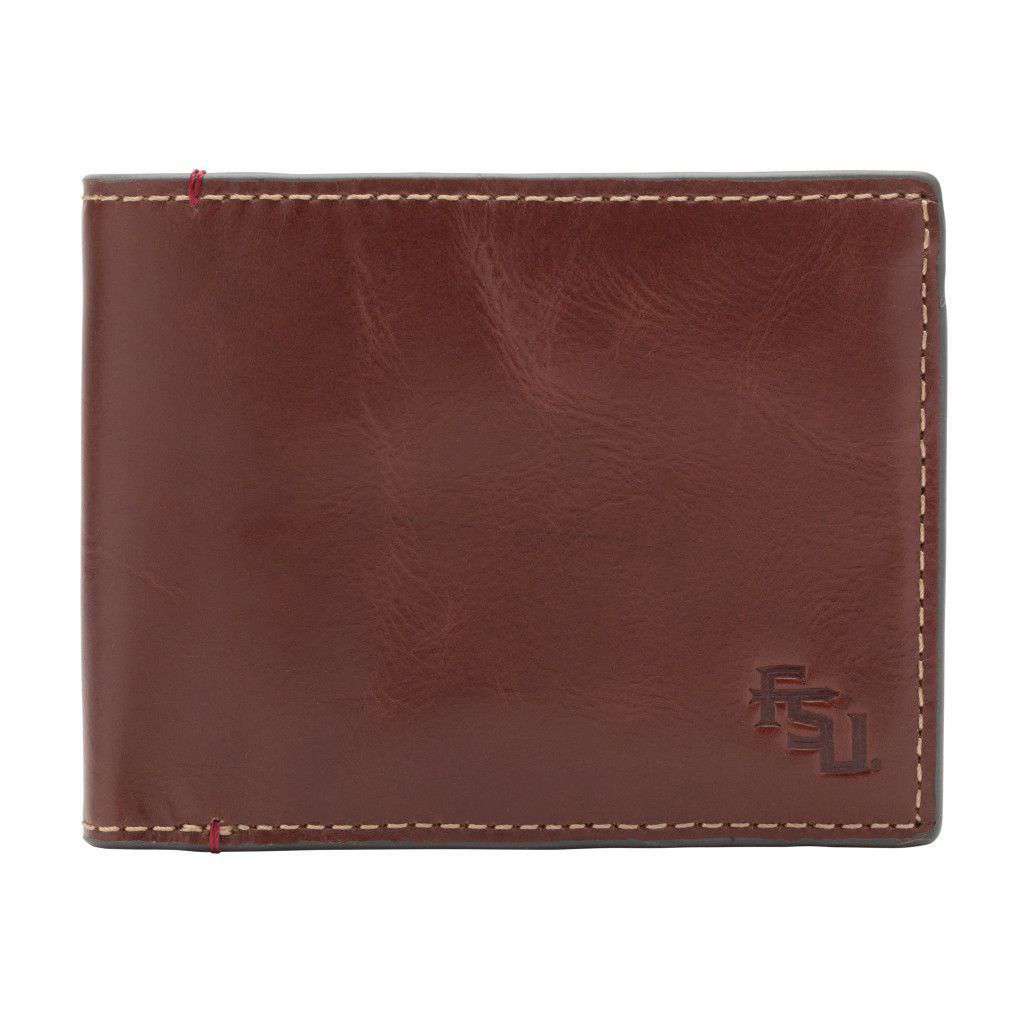 Florida State Seminoles Hangtime Slim Bifold Wallet by Jack Mason - Country Club Prep