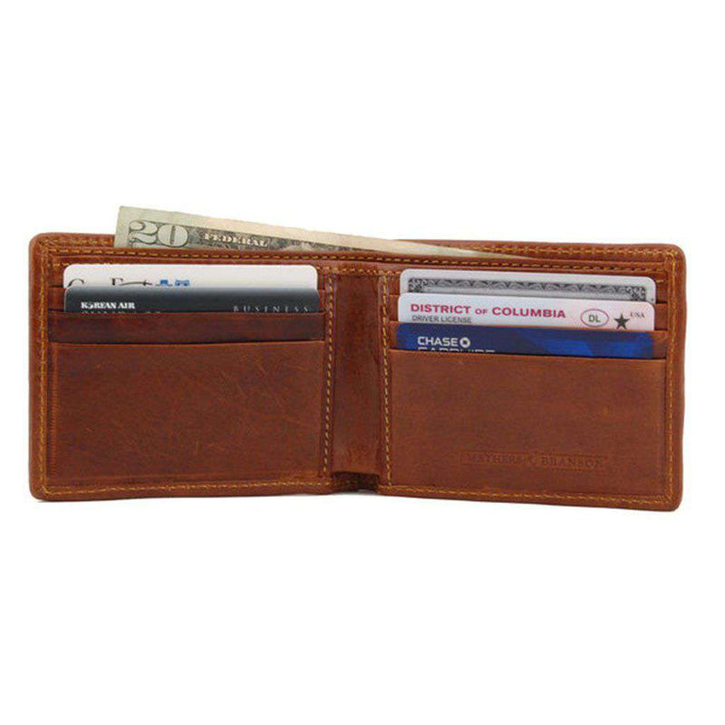 Florida State University Needlepoint Bi-Fold Wallet by Smathers & Branson - Country Club Prep