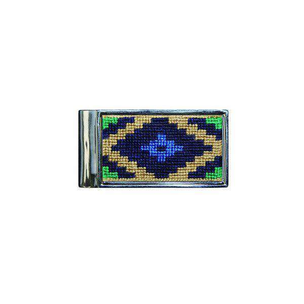 Gaucho Needlepoint Money Clip by Smathers & Branson - Country Club Prep
