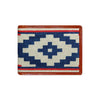 Gaucho Rojo Needlepoint Wallet by Smathers & Branson - Country Club Prep