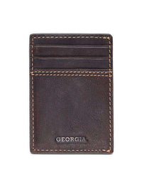 Georgia Bulldogs Gridiron Mulitcard Front Pocket Wallet by Jack Mason - Country Club Prep