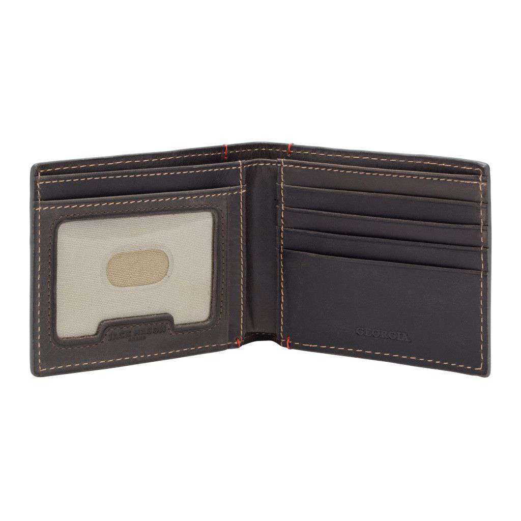 Georgia Bulldogs Hangtime Slim Bifold Wallet by Jack Mason - Country Club Prep