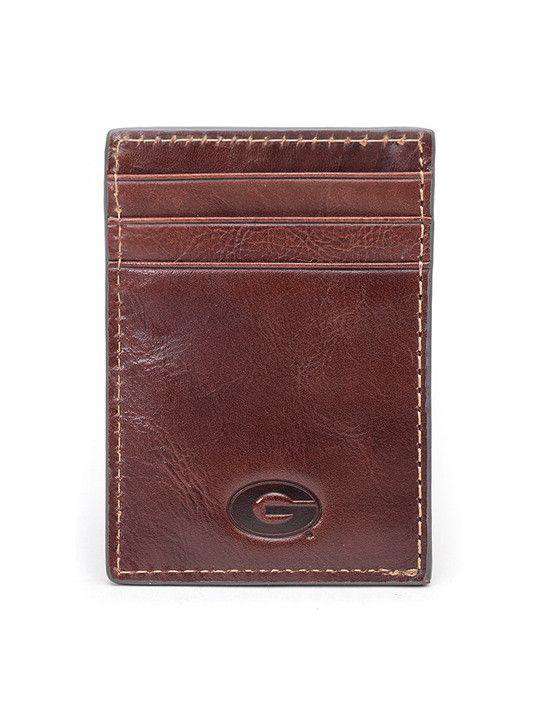 Georgia Bulldogs Tailgate Multicard Front Pocket Wallet by Jack Mason - Country Club Prep