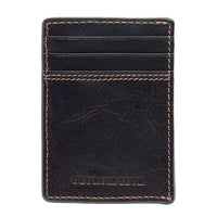 Georgia Tech Yellow Jackets Gridiron Mulitcard Front Pocket Wallet by Jack Mason - Country Club Prep