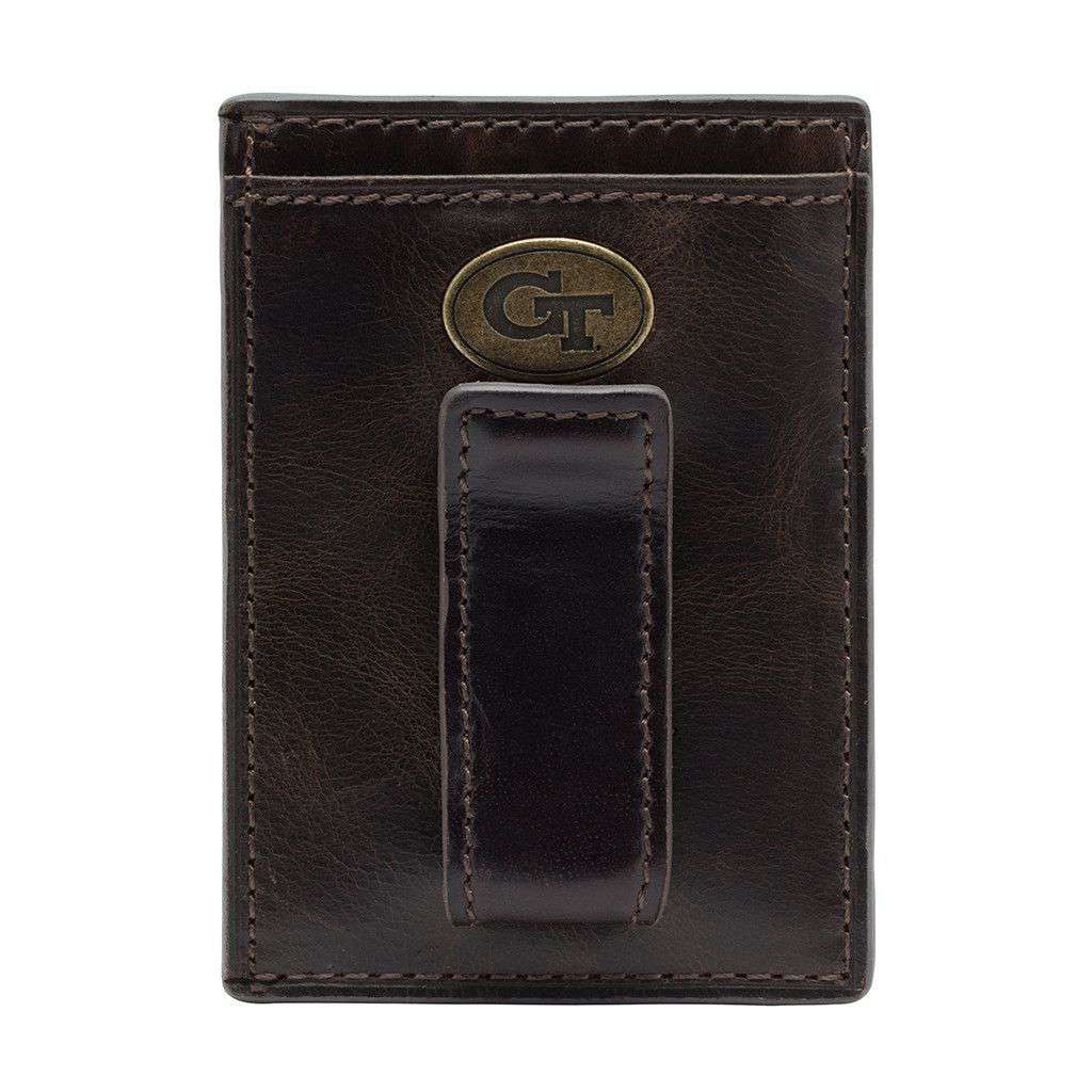 Georgia Tech Yellow Jackets Legacy Multicard Front Pocket Wallet by Jack Mason - Country Club Prep