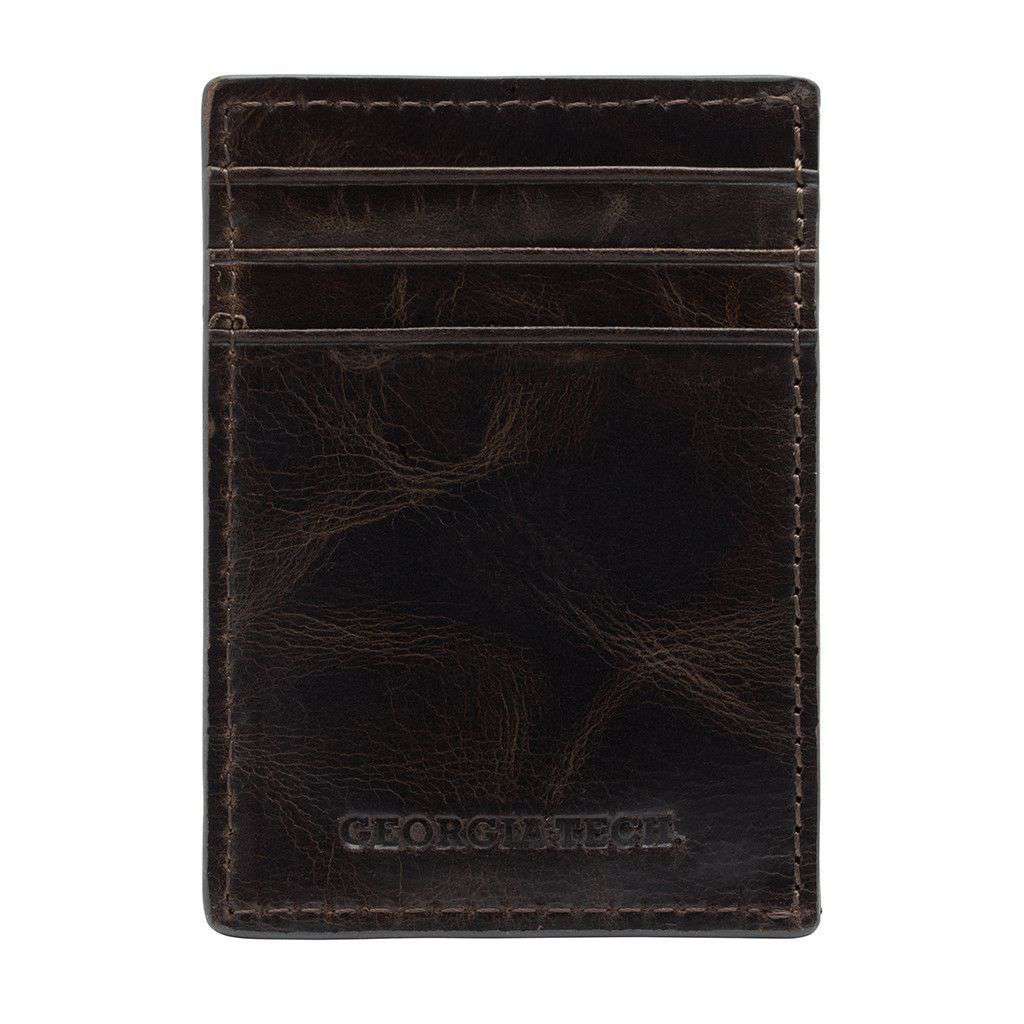 Georgia Tech Yellow Jackets Legacy Multicard Front Pocket Wallet by Jack Mason - Country Club Prep