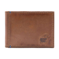 Kansas Jayhawks Campus Flip Bifold Front Pocket Wallet by Jack Mason - Country Club Prep