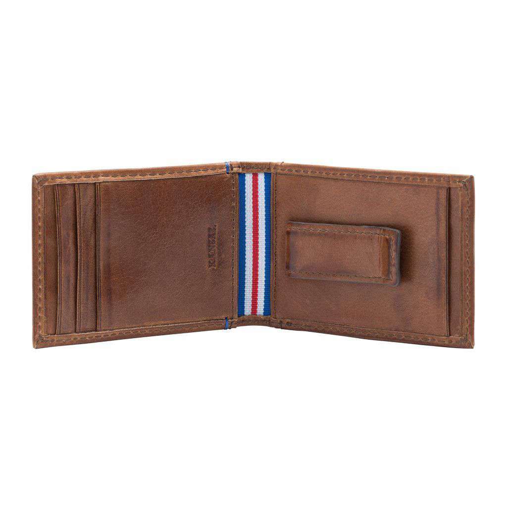 Kansas Jayhawks Campus Flip Bifold Front Pocket Wallet by Jack Mason - Country Club Prep