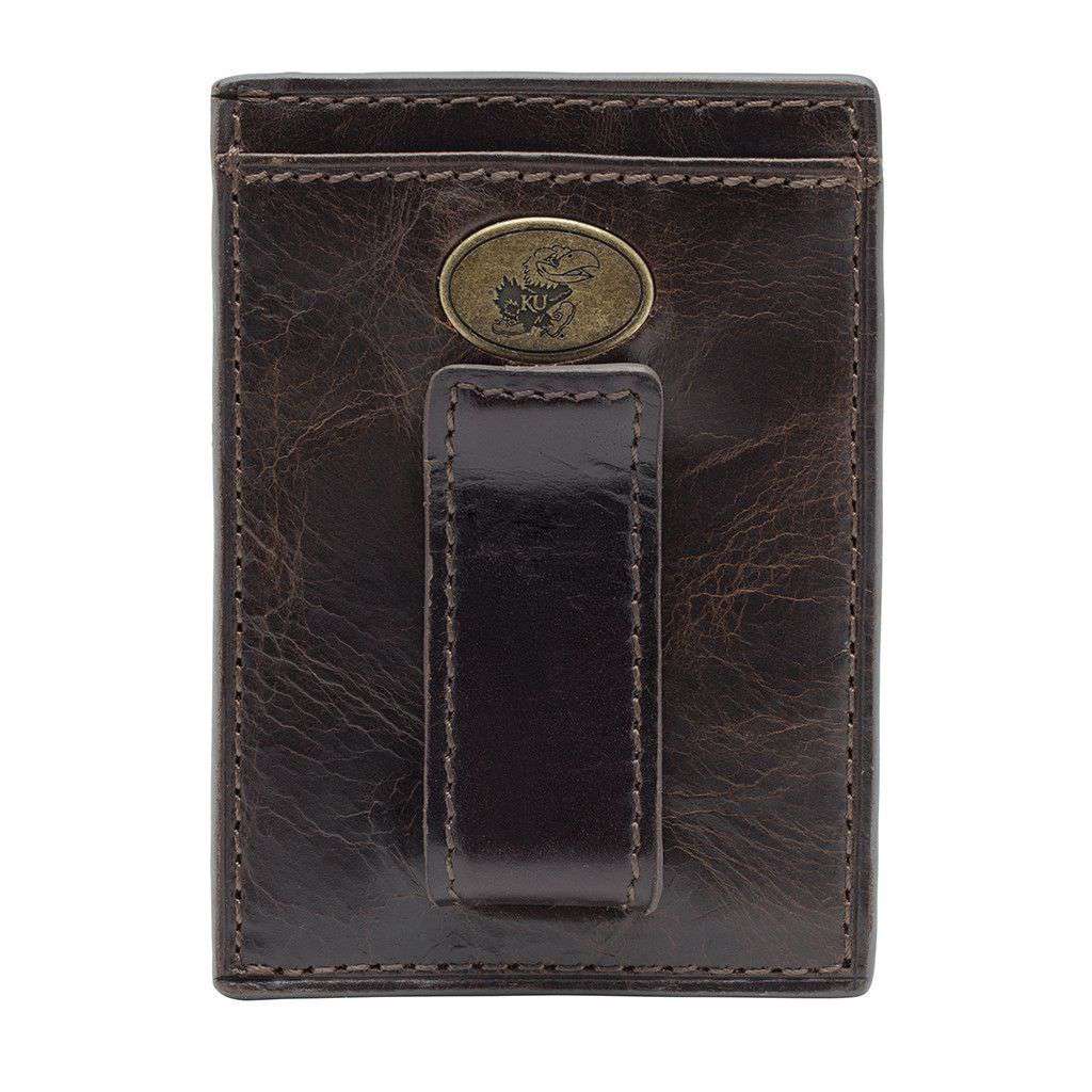 Kansas Jayhawks Legacy Multicard Front Pocket Wallet by Jack Mason - Country Club Prep