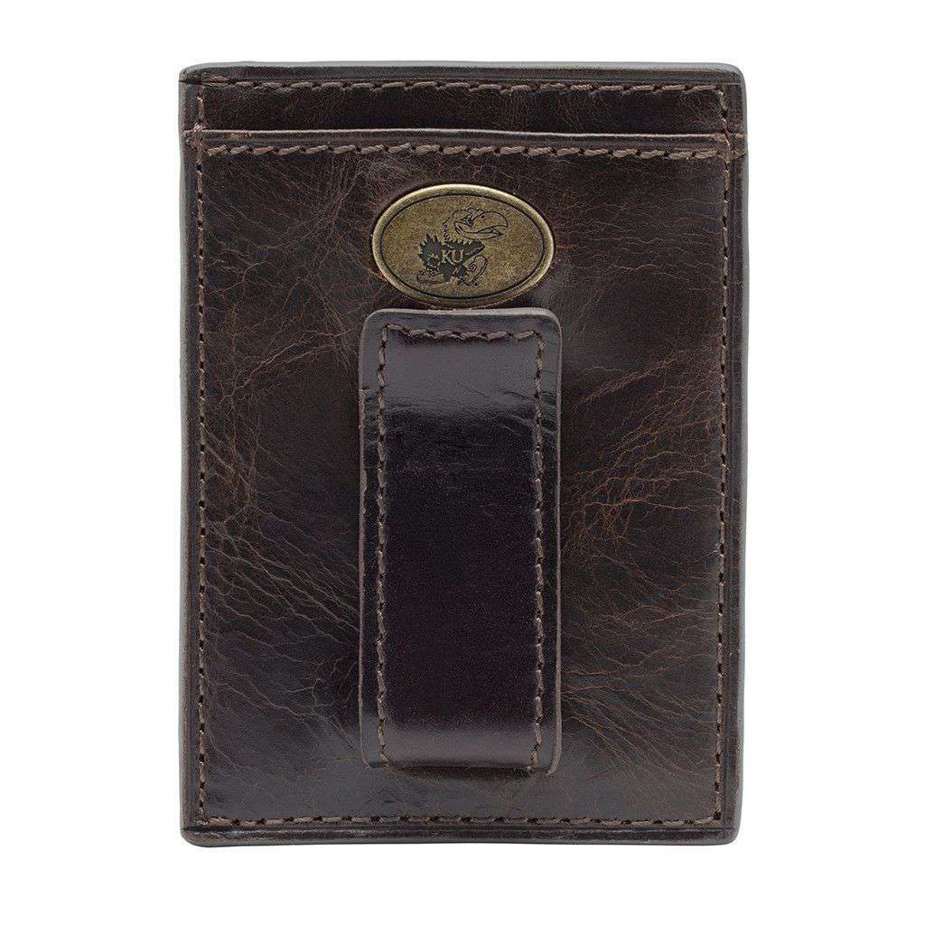 Kansas Jayhawks Legacy Multicard Front Pocket Wallet by Jack Mason - Country Club Prep