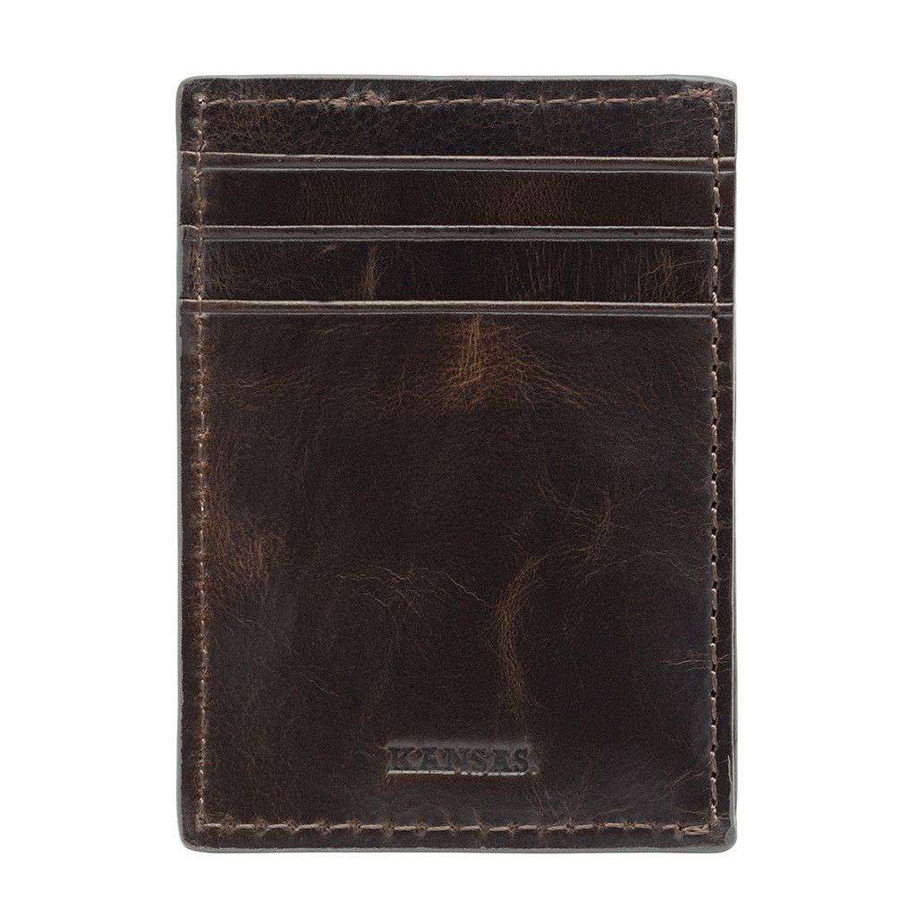 Kansas Jayhawks Legacy Multicard Front Pocket Wallet by Jack Mason - Country Club Prep