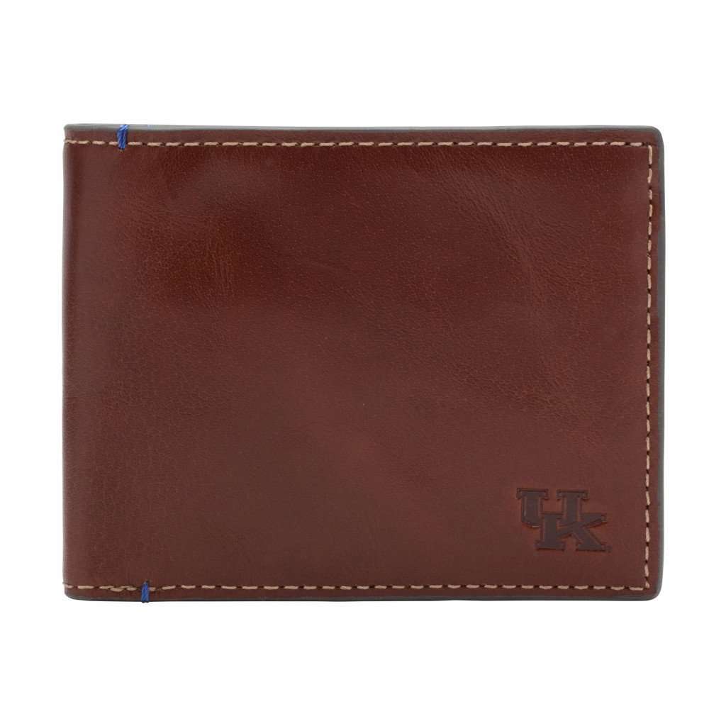 Kentucky Wildcats Hangtime Slim Bifold Wallet by Jack Mason - Country Club Prep