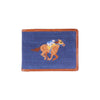 Limited Edition Race Horse and Bourbon Needlepoint Wallet by Smathers & Branson - Country Club Prep