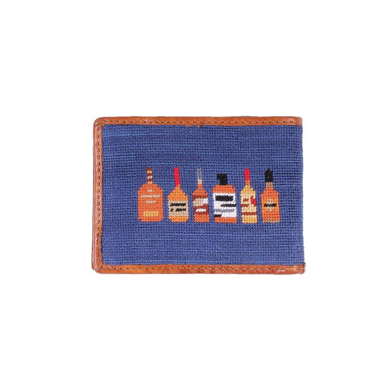 Limited Edition Race Horse and Bourbon Needlepoint Wallet by Smathers & Branson - Country Club Prep