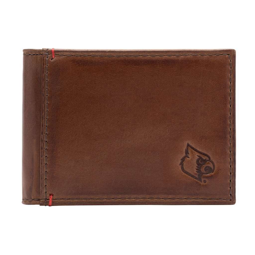 Louisville Cardinals Campus Flip Bifold Front Pocket Wallet by Jack Mason - Country Club Prep