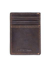 Louisville Cardinals Gridiron Mulitcard Front Pocket Wallet by Jack Mason - Country Club Prep