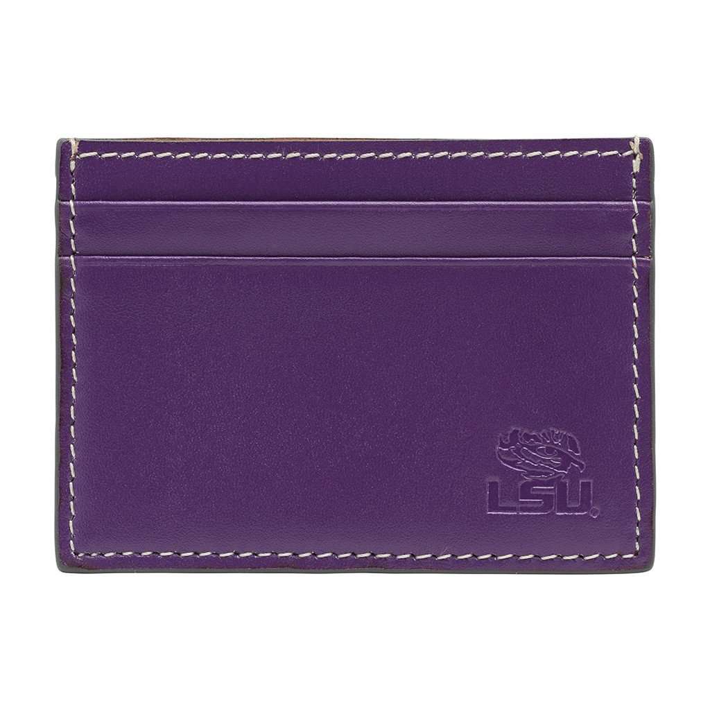 LSU Tigers Gameday ID Window Card Case by Jack Mason - Country Club Prep