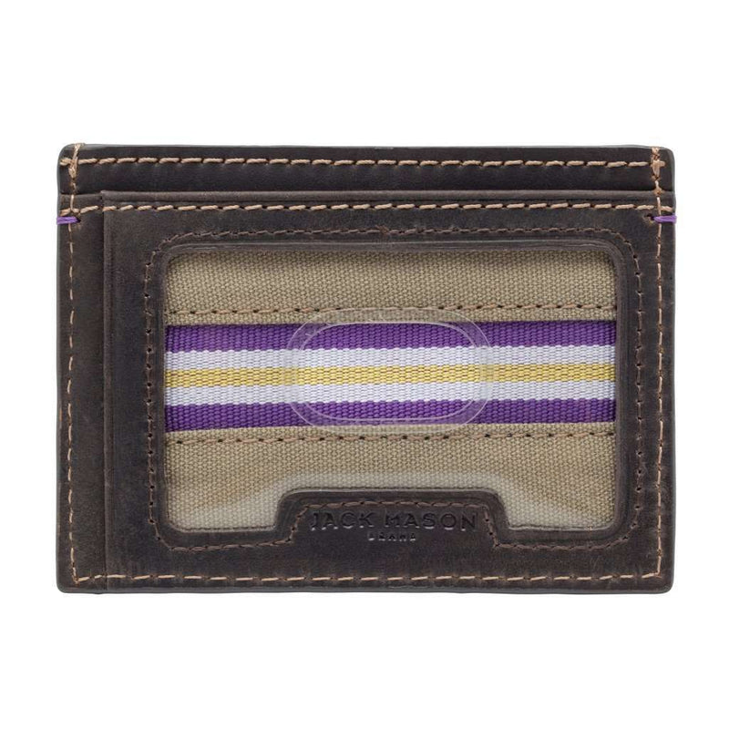 LSU Tigers Hangtime ID Window Card Case by Jack Mason - Country Club Prep