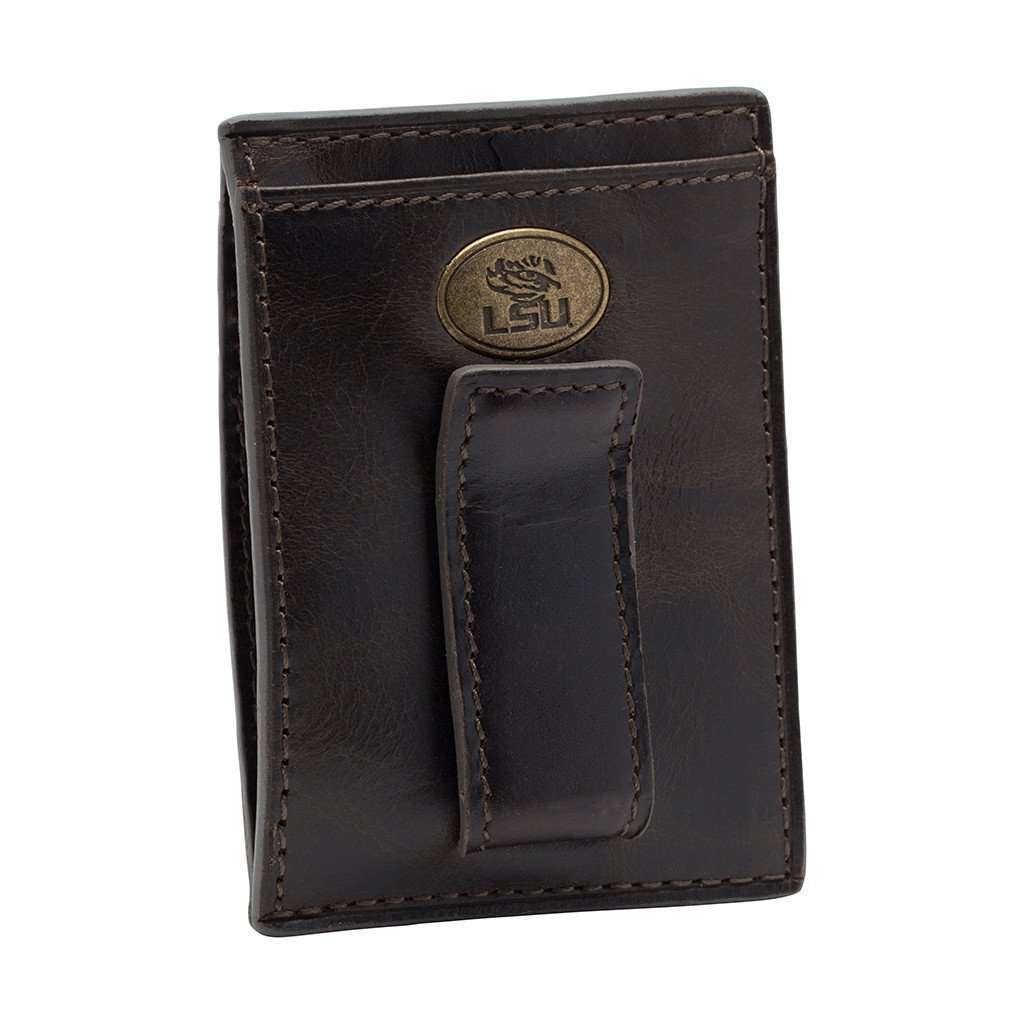 LSU Tigers Legacy Multicard Front Pocket Wallet by Jack Mason - Country Club Prep