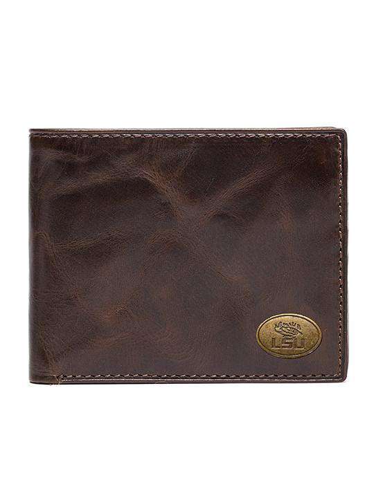 LSU Tigers Legacy Traveler Wallet by Jack Mason - Country Club Prep