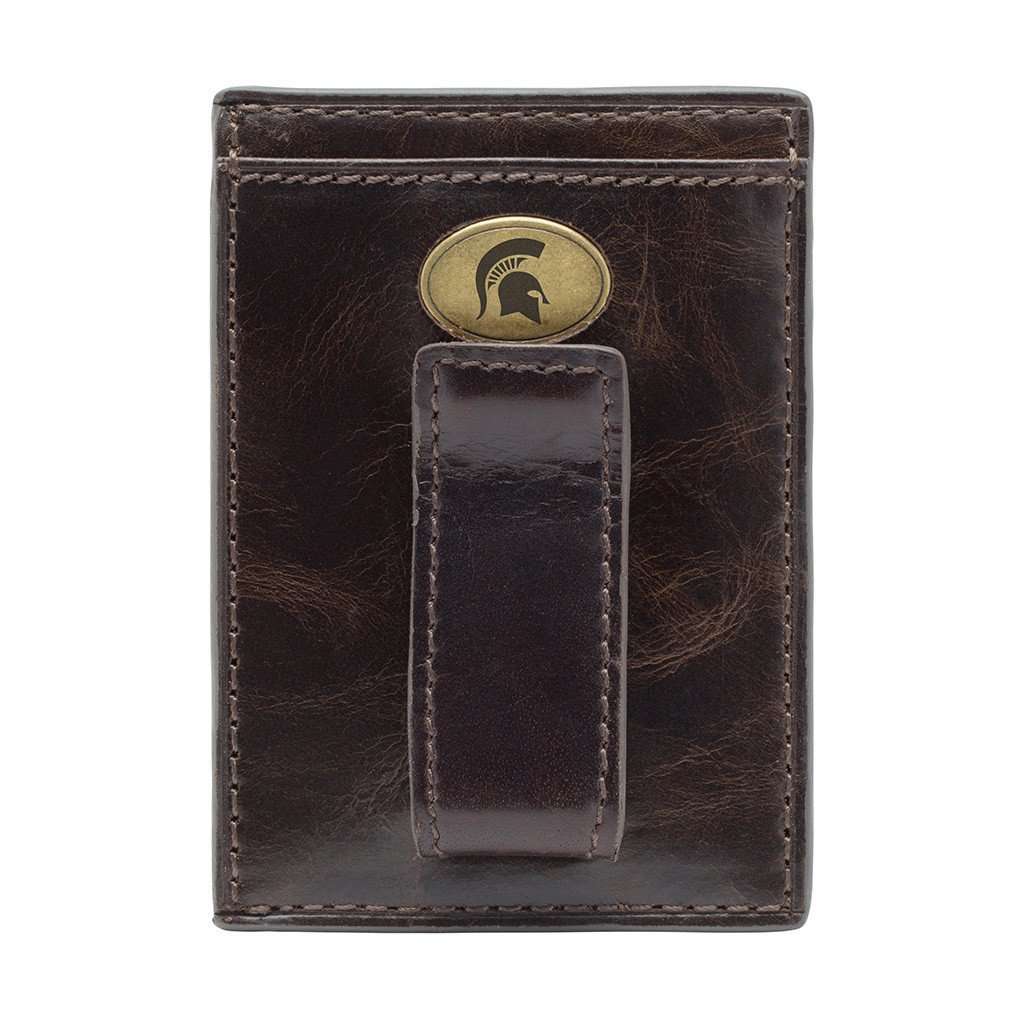 Michigan State Spartans Legacy Multicard Front Pocket Wallet by Jack Mason - Country Club Prep