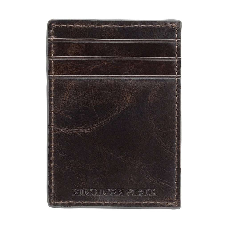 Michigan State Spartans Legacy Multicard Front Pocket Wallet by Jack Mason - Country Club Prep