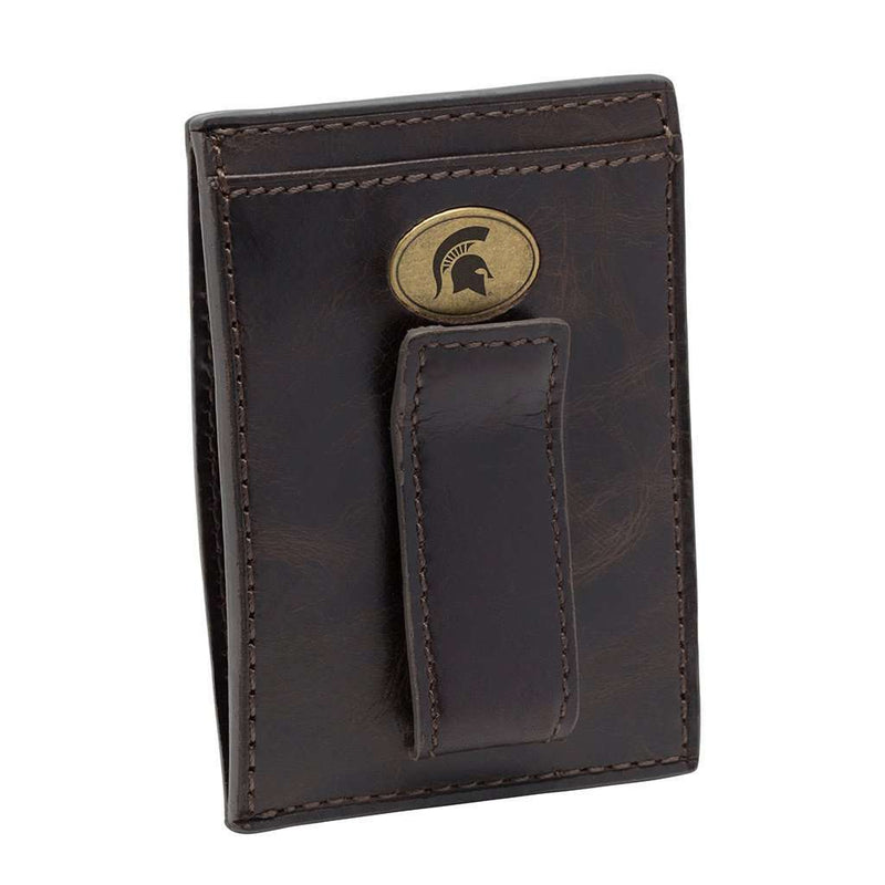 Michigan State Spartans Legacy Multicard Front Pocket Wallet by Jack Mason - Country Club Prep