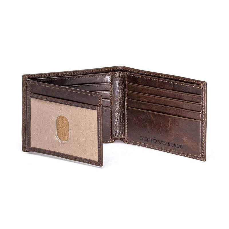Michigan State Spartans Legacy Traveler Wallet by Jack Mason - Country Club Prep