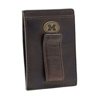 Michigan Wolverines Legacy Multicard Front Pocket Wallet by Jack Mason - Country Club Prep