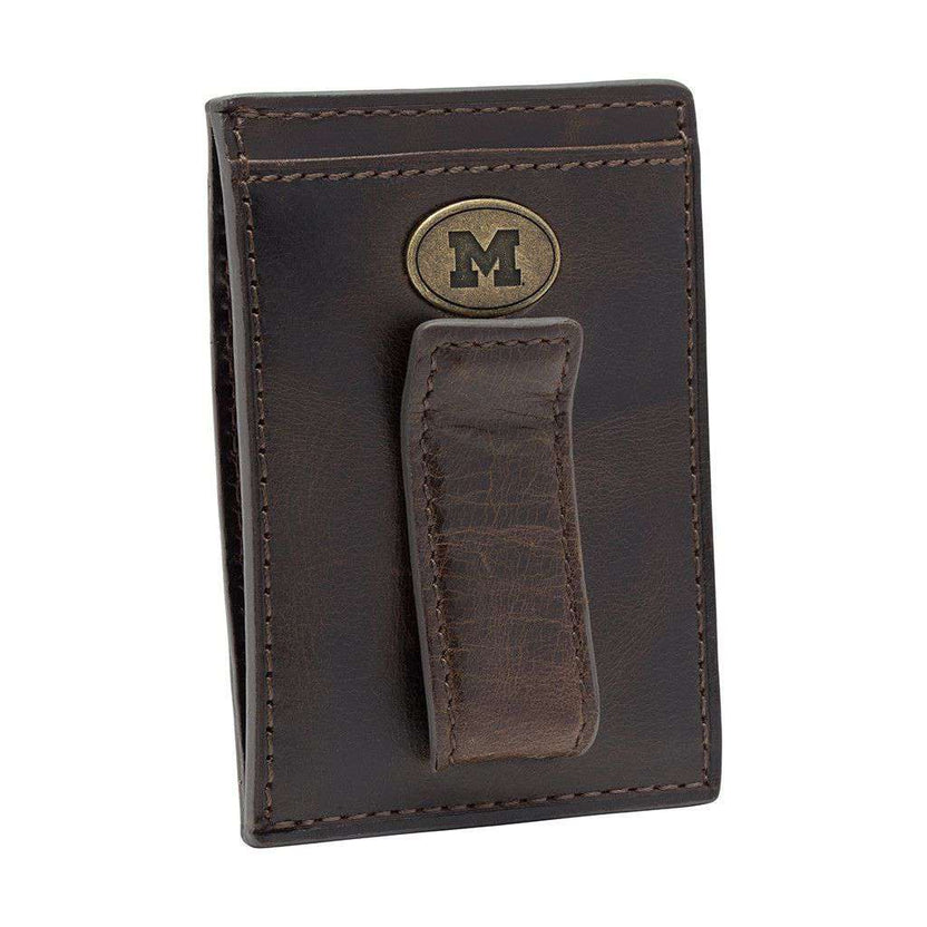 Jack Mason Michigan Wolverines Legacy Multicard Front Pocket Wallet ...