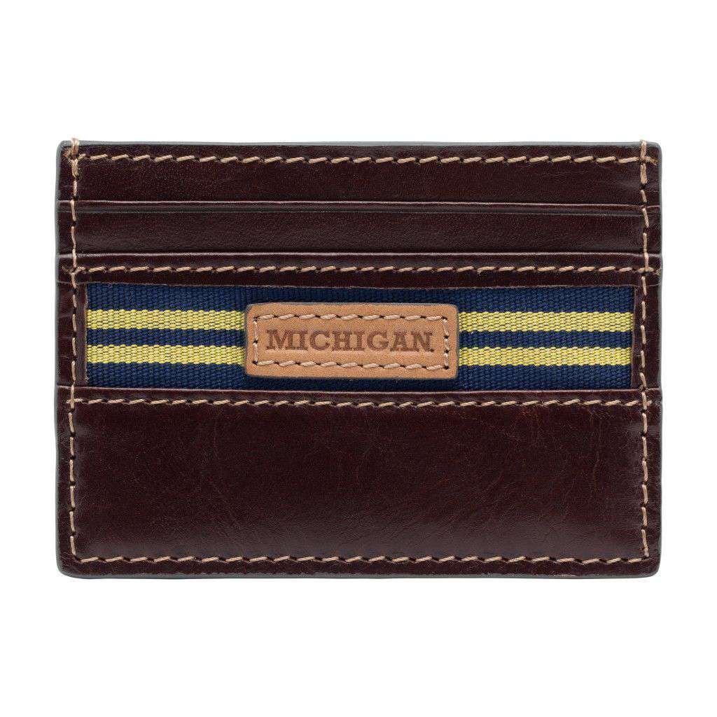 Michigan Wolverines Tailgate ID Window Card Case by Jack Mason - Country Club Prep