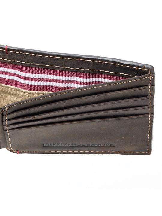 Mississippi State Bulldogs Hangtime Traveler Wallet by Jack Mason - Country Club Prep