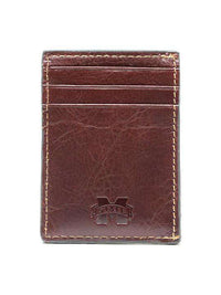 Mississippi State Bulldogs Tailgate Multicard Front Pocket Wallet by Jack Mason - Country Club Prep
