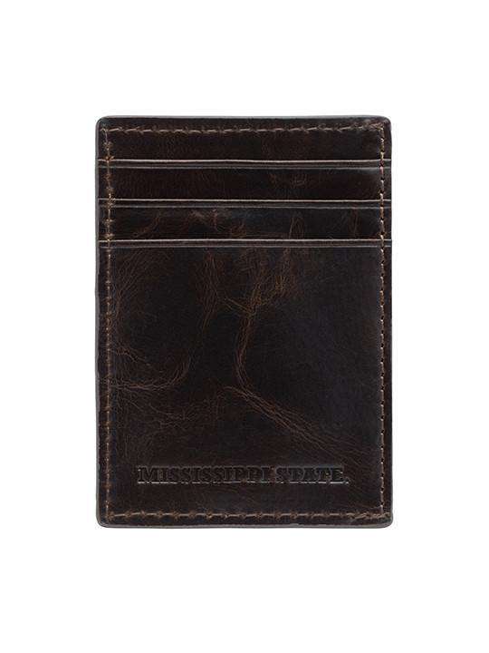 Mississippi State Legacy Multicard Front Pocket Wallet by Jack Mason - Country Club Prep