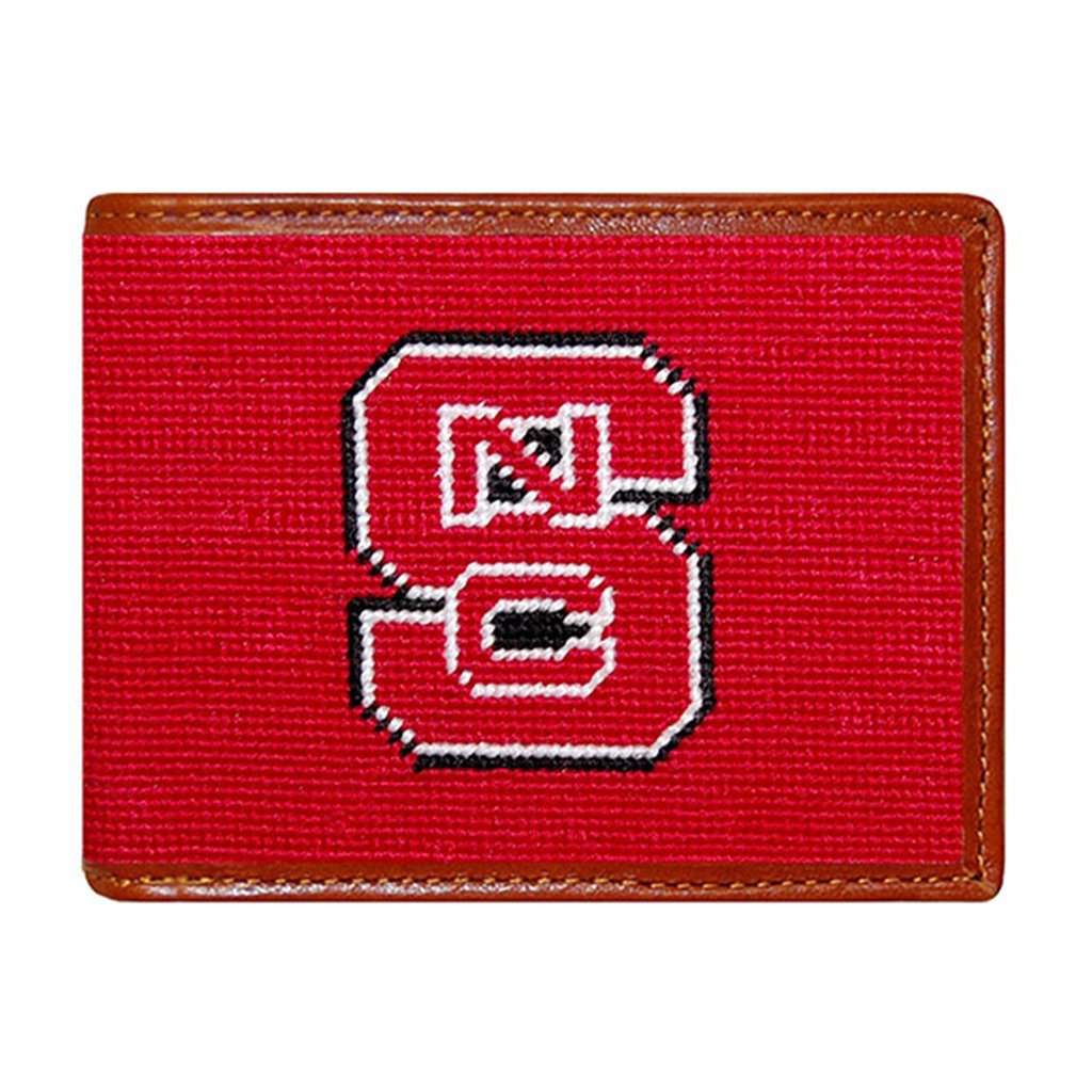 NC State Needlepoint Wallet by Smathers & Branson - Country Club Prep