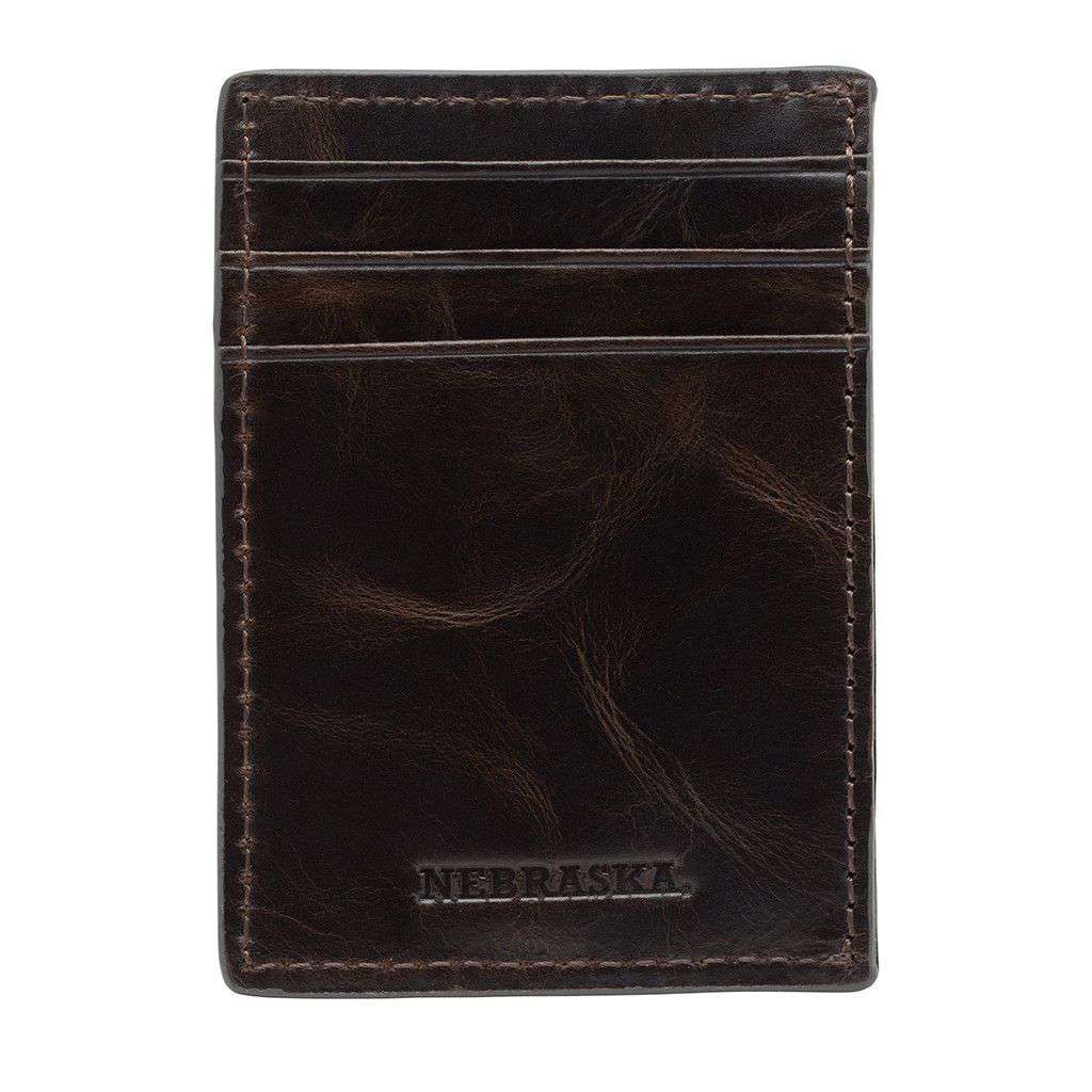 Nebraska Cornhuskers Legacy Multicard Front Pocket Wallet by Jack Mason - Country Club Prep