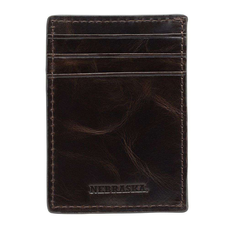 Nebraska Cornhuskers Legacy Multicard Front Pocket Wallet by Jack Mason - Country Club Prep