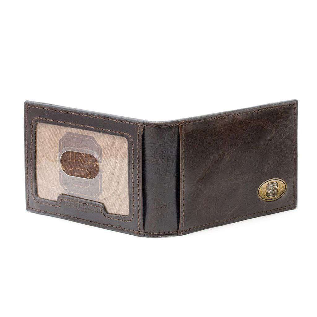 North Carolina State Wolfpack Legacy Flip Bifold Front Pocket Wallet by Jack Mason - Country Club Prep