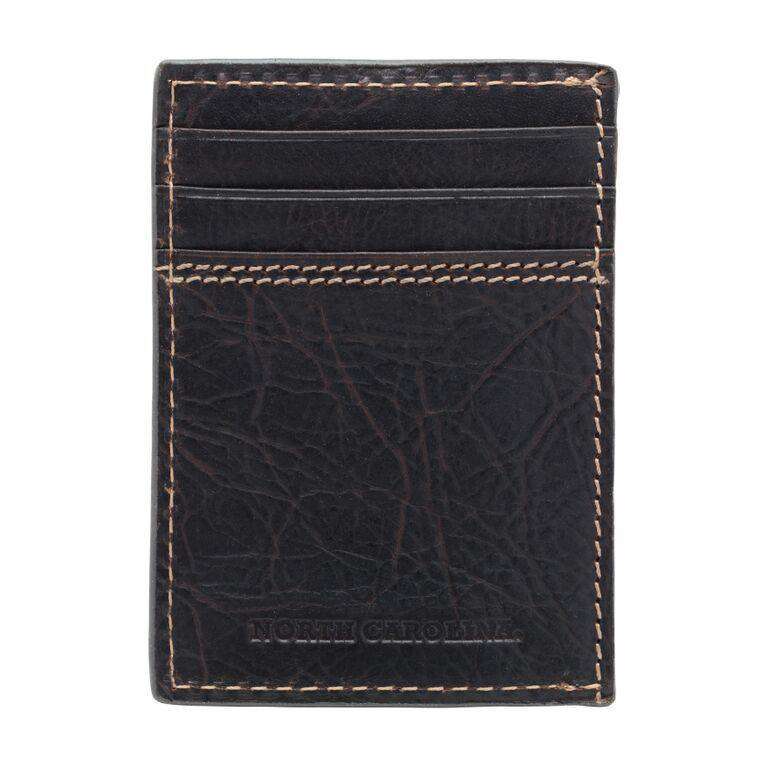 North Carolina Tar Heels Gridiron Mulitcard Front Pocket Wallet by Jack Mason - Country Club Prep