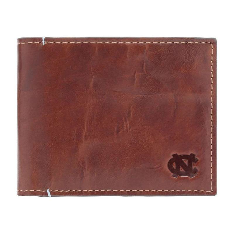 North Carolina Tar Heels Hangtime Slim Bifold Wallet by Jack Mason - Country Club Prep