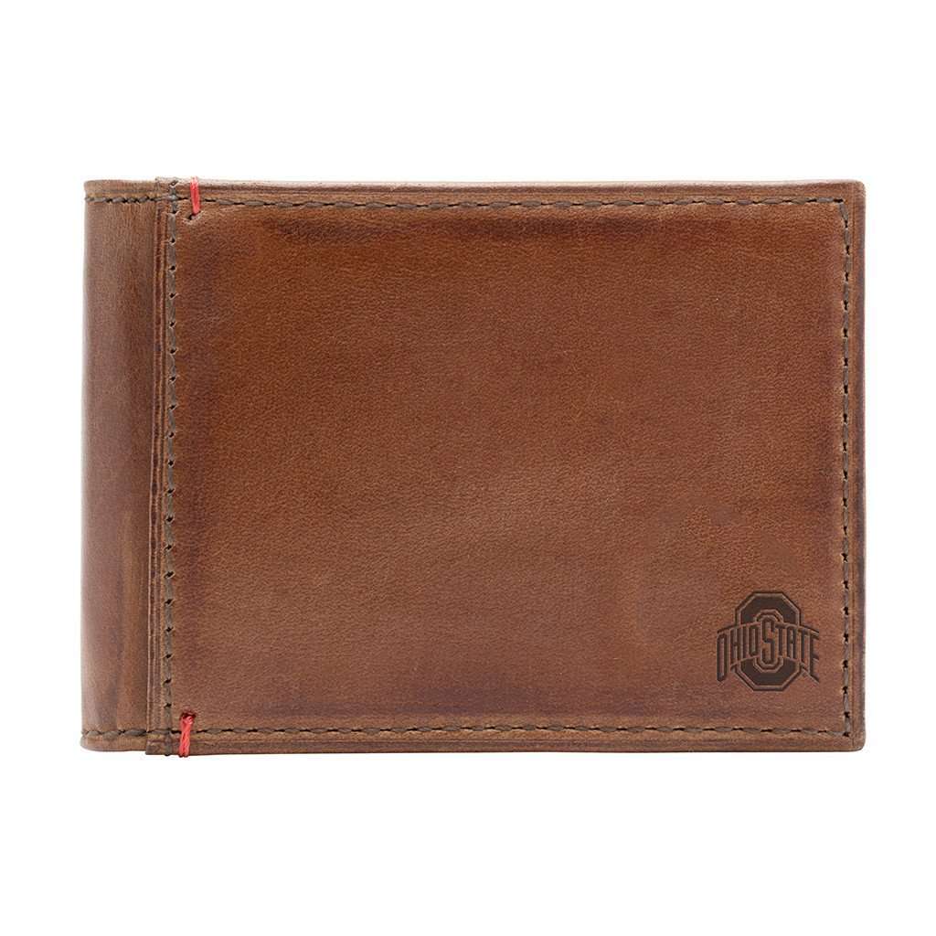 Ohio State Buckeyes Campus Flip Bifold Front Pocket Wallet by Jack Mason - Country Club Prep