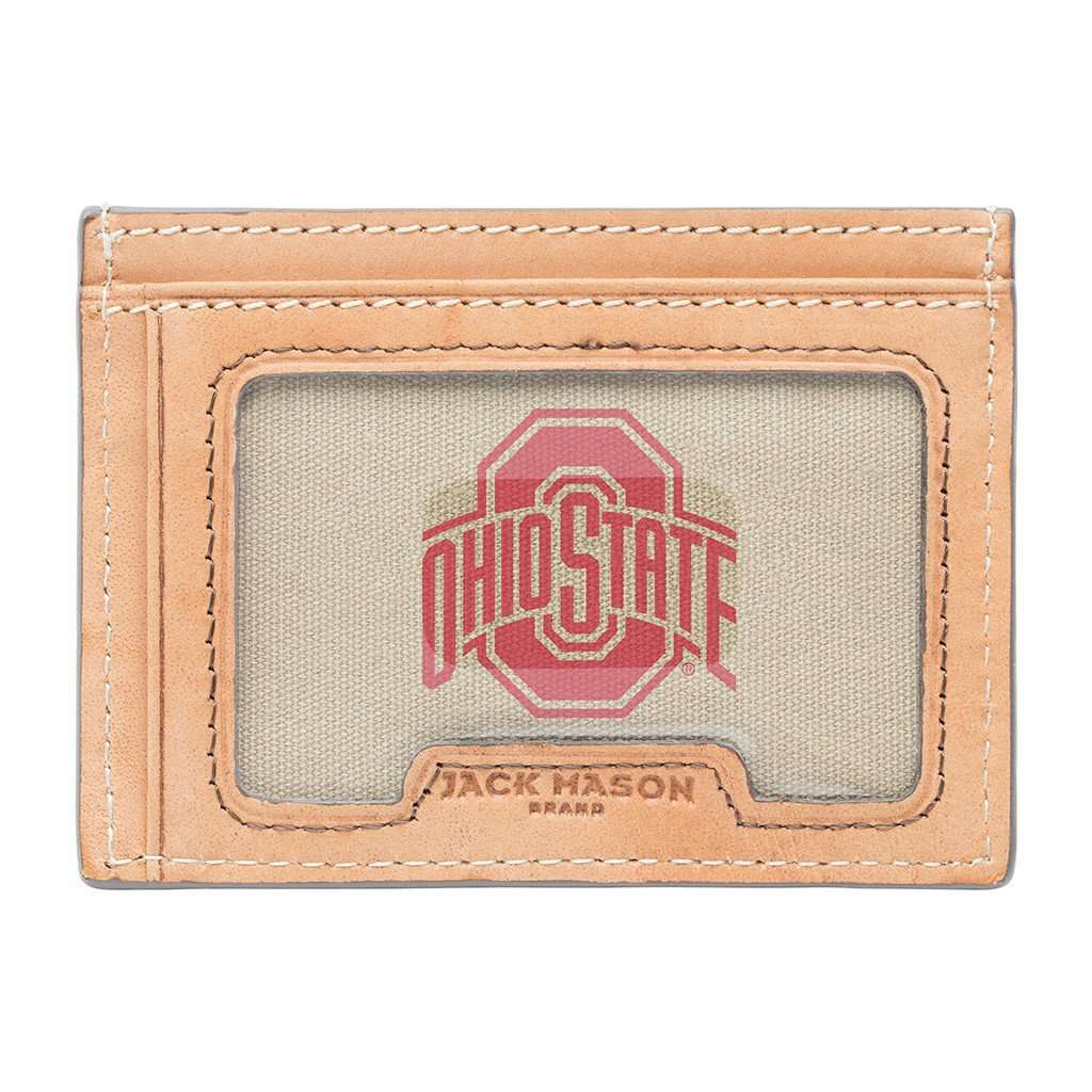 Ohio State Buckeyes Gameday ID Window Card Case by Jack Mason - Country Club Prep