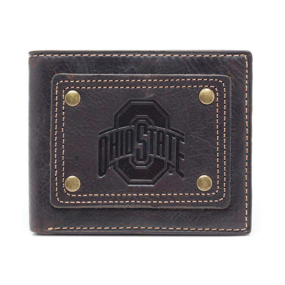 Ohio State Buckeyes Gridiron Traveler Wallet by Jack Mason - Country Club Prep