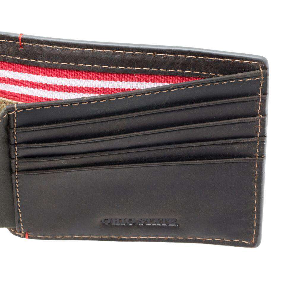 Ohio State Buckeyes Hangtime Traveler Wallet by Jack Mason - Country Club Prep