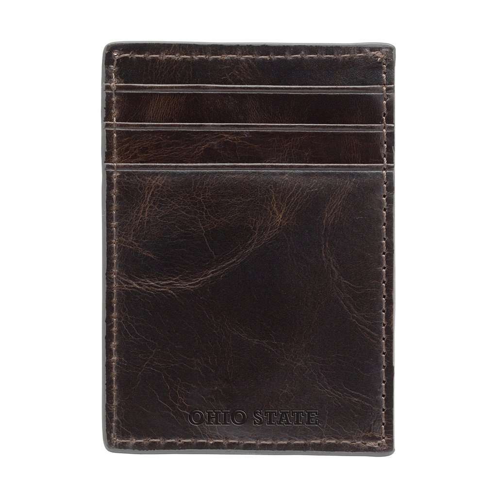 Ohio State Buckeyes Legacy Multicard Front Pocket Wallet by Jack Mason - Country Club Prep