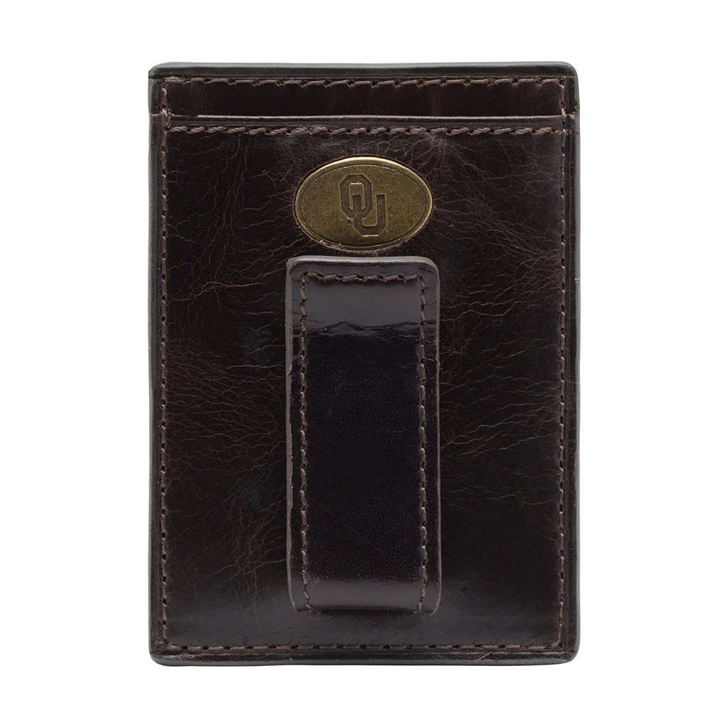 Oklahoma Sooners Legacy Multicard Front Pocket Wallet by Jack Mason - Country Club Prep