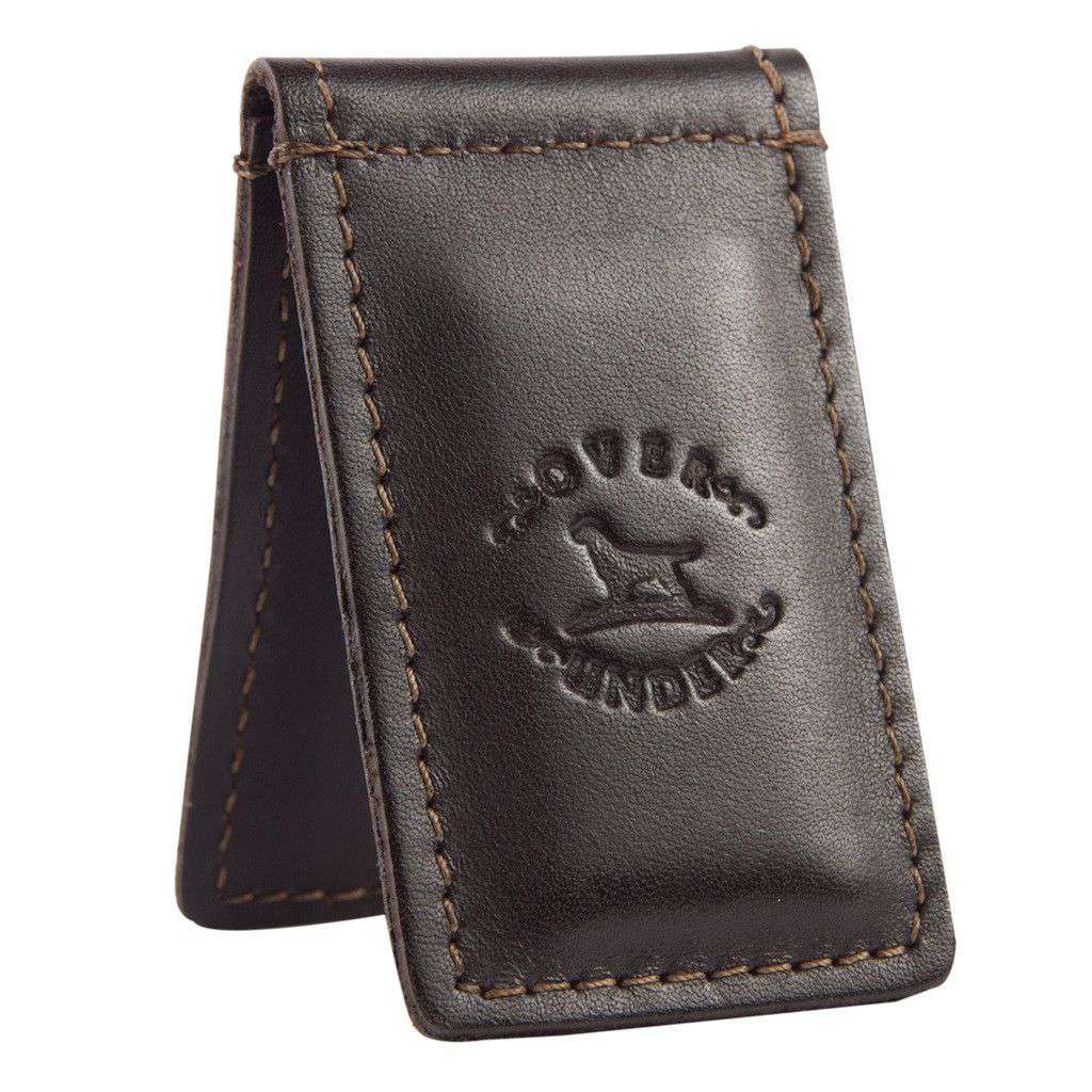 Original Logo Money Clip in Leather by Over Under Clothing - Country Club Prep