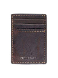 Penn State Nittany Lions Gridiron Mulitcard Front Pocket Wallet by Jack Mason - Country Club Prep
