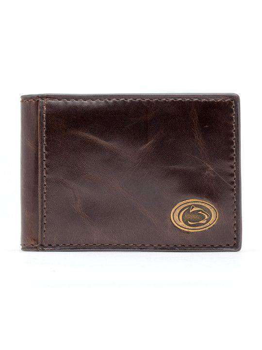 Penn State Nittany Lions Legacy Flip Bifold Front Pocket Wallet by Jack Mason - Country Club Prep