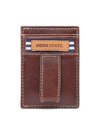 Penn State Nittany Lions Tailgate Multicard Front Pocket Wallet by Jack Mason - Country Club Prep